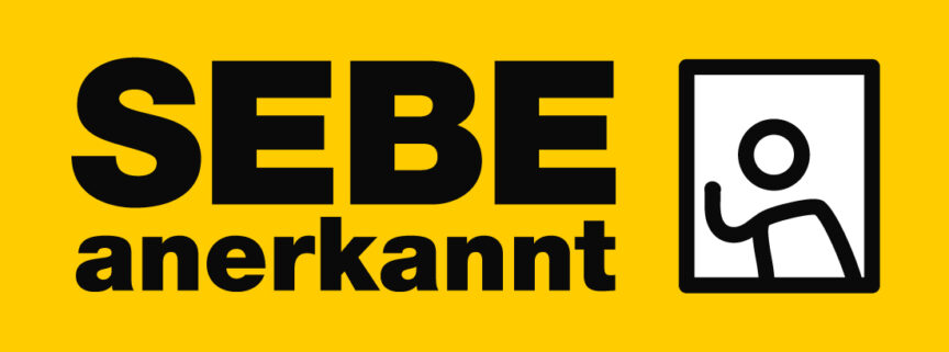 SEBE Label anerkannt RGB